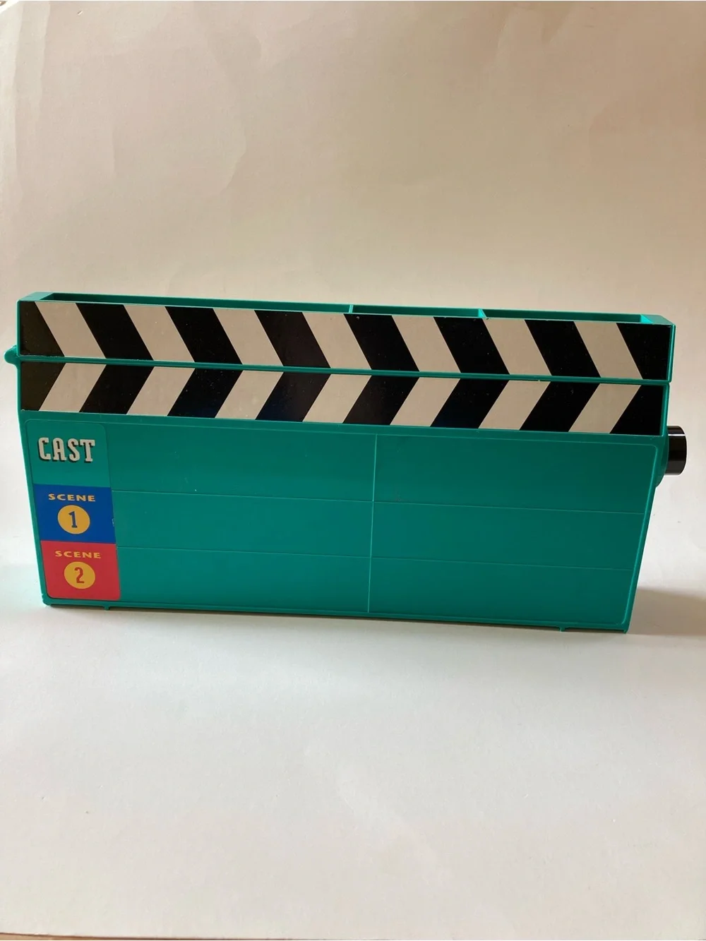 Milton Bradley 1990 Guesstures Replacement Miner Timer Unit Teal Fun Board Game